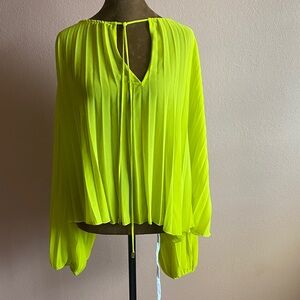ZARA Vibrant Yellow Women's Top